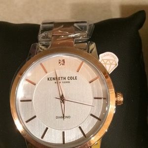 Men’s Kenneth Cole diamond New York timepiece.
